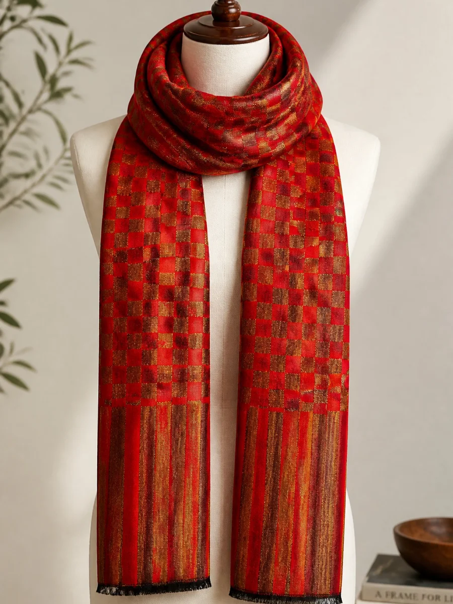 El Royal Crimson Jacquard (6)