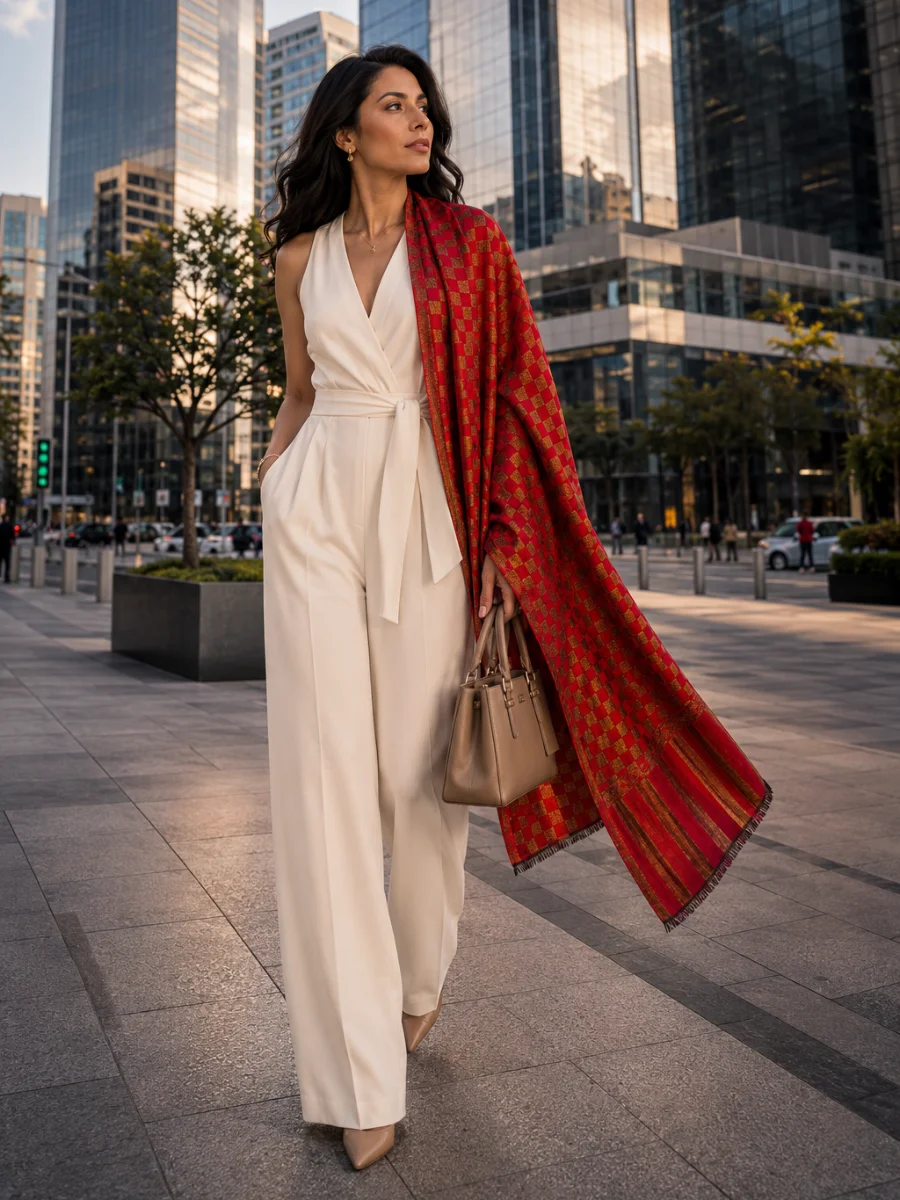 El Royal Crimson Jacquard (2)