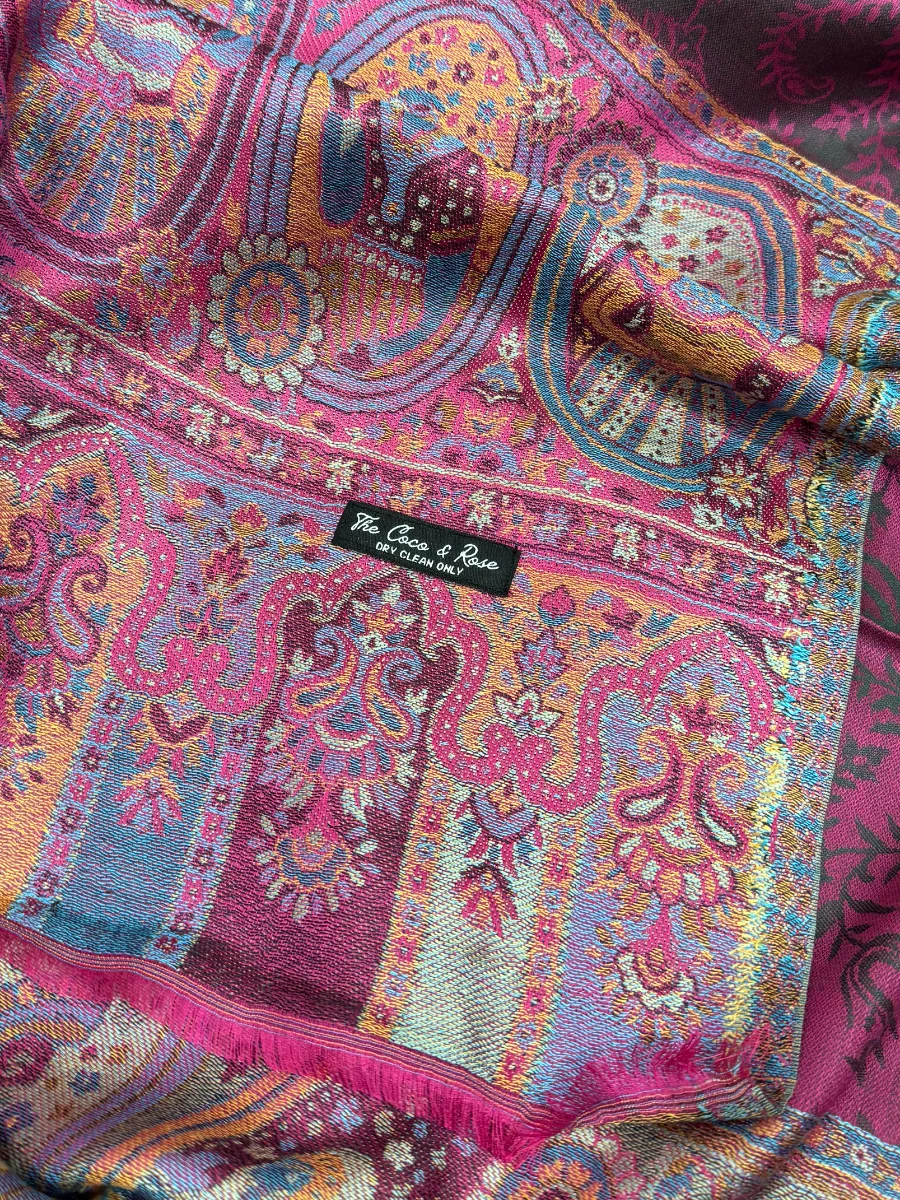 Estola de Figurita Real Jacquard Mezcla (4)