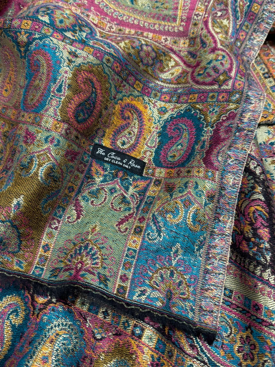 Estola de seda pashmina de baya real (4)